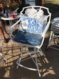Cast Aluminum Fish Series Outdoor Bar Table and Chairs